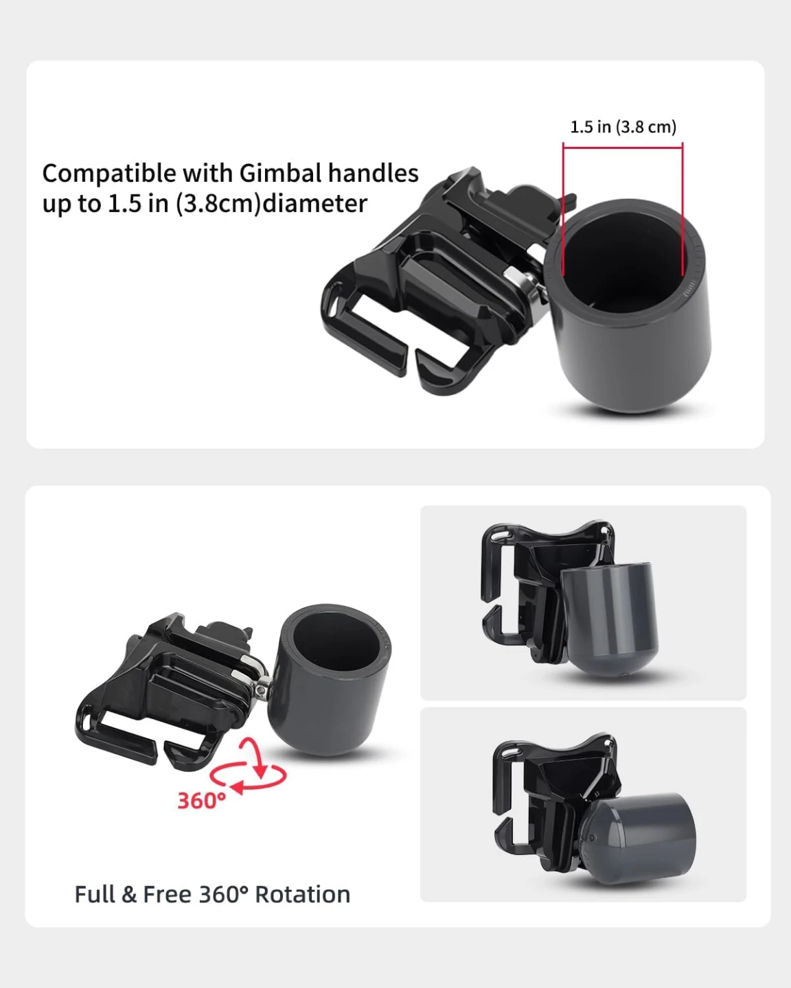 Camera Gimbal Support System with Waist Belt - photo 3