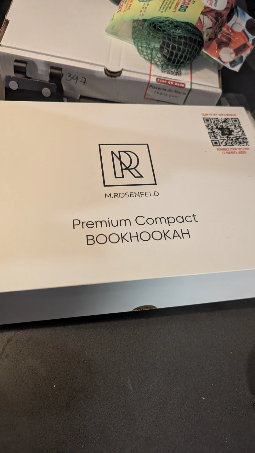 M.ROSENFELD Premium Compact BOOKHOOKAH