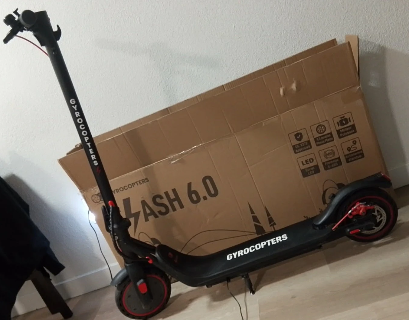 Gyrocopters Flash 6.0 Electric Scooter