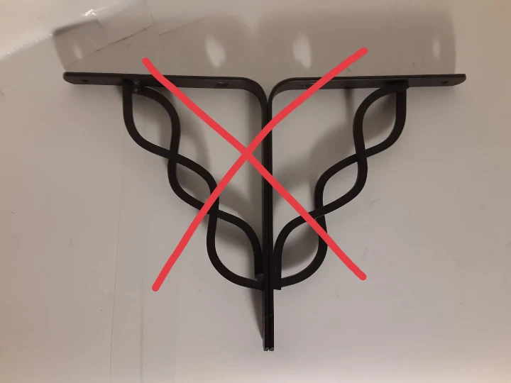 Metal Shelf Brackets - photo 2