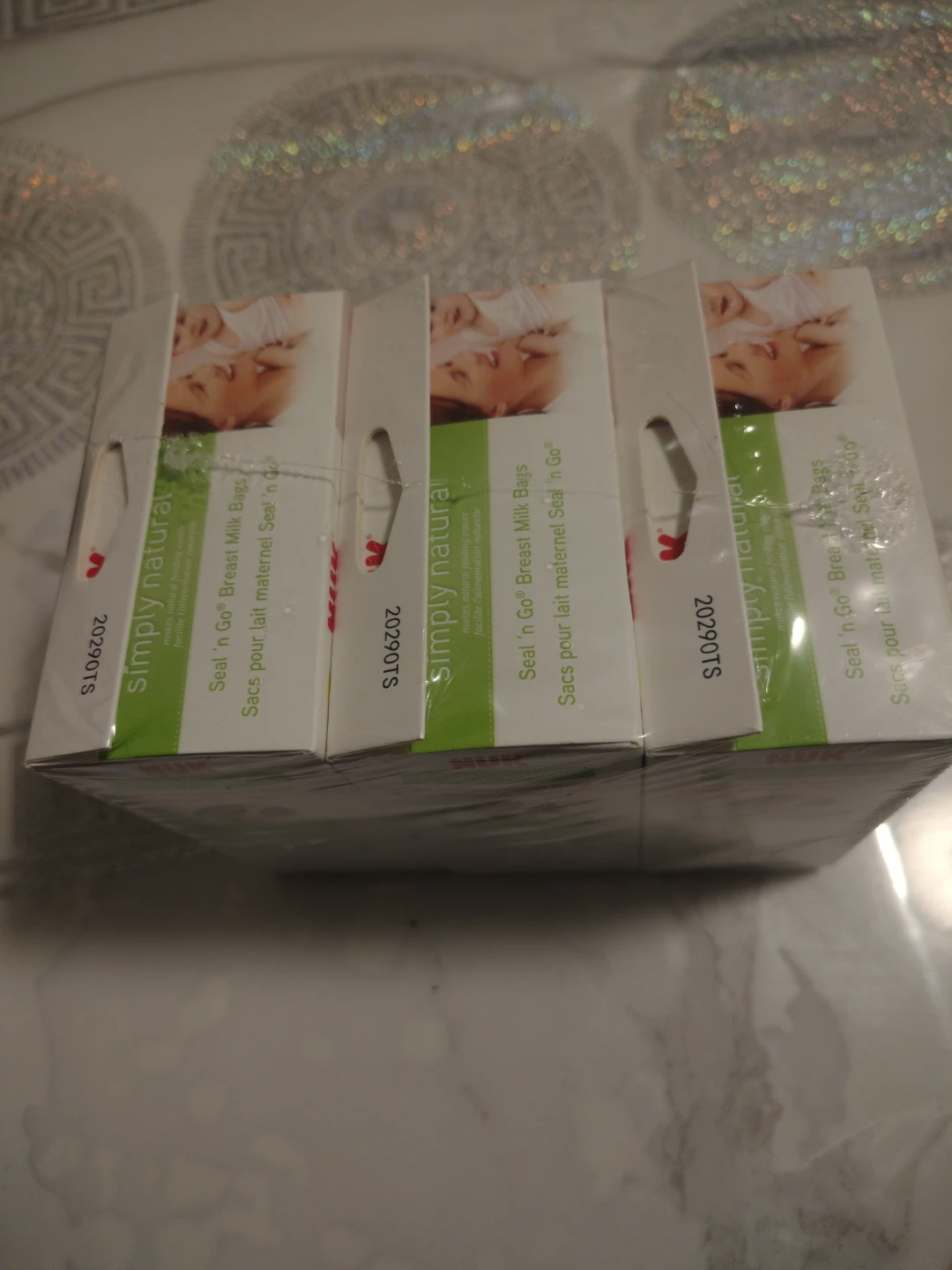 NUK Simply Natural Seal 'n Go Breast Milk Bags - 50 Count - photo 3