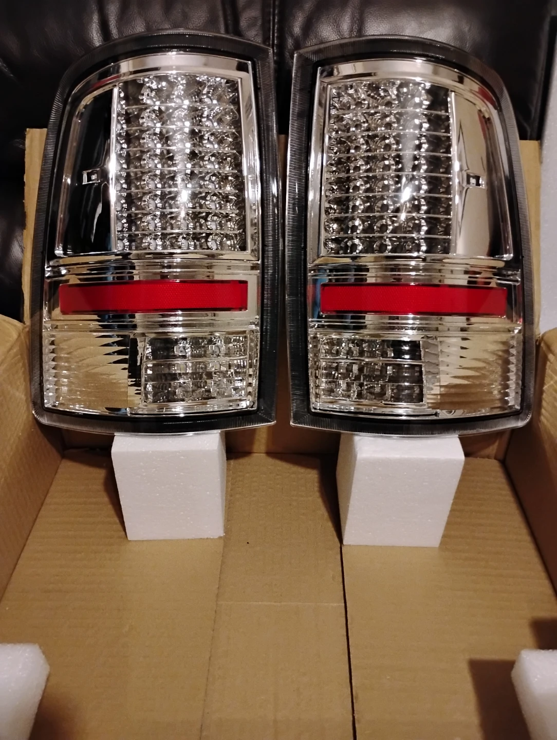 Chrome tail lights for 2009-2018 Ram 1500/2500