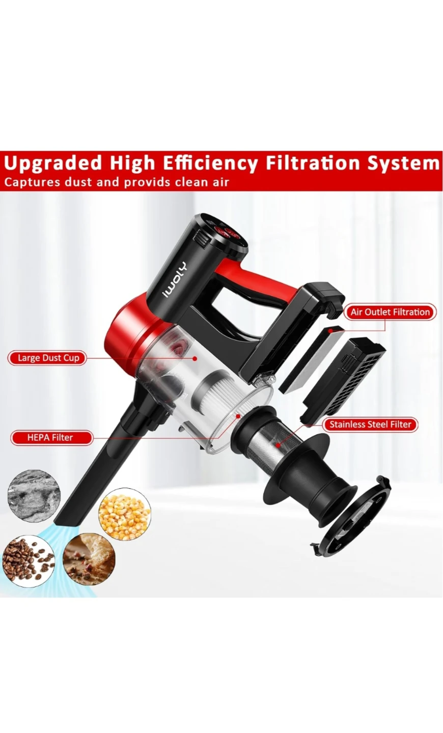 iWoly C150 Cordless Vacuum Cleaner - photo 4