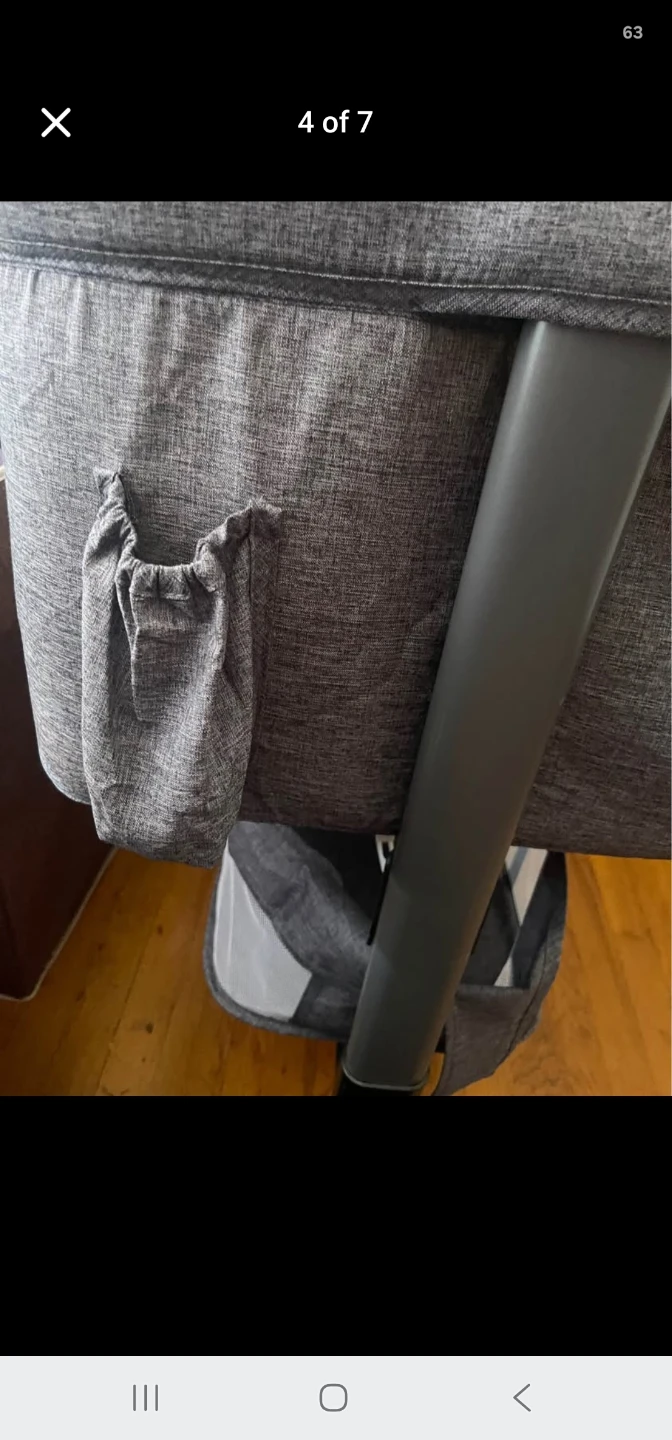 Uniswan Baby Bassinet Bedside Sleeper - photo 5