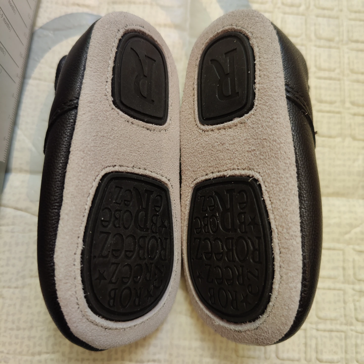 New 9-12M Robeez First Kicks Sofia Leather Shoes - photo 4
