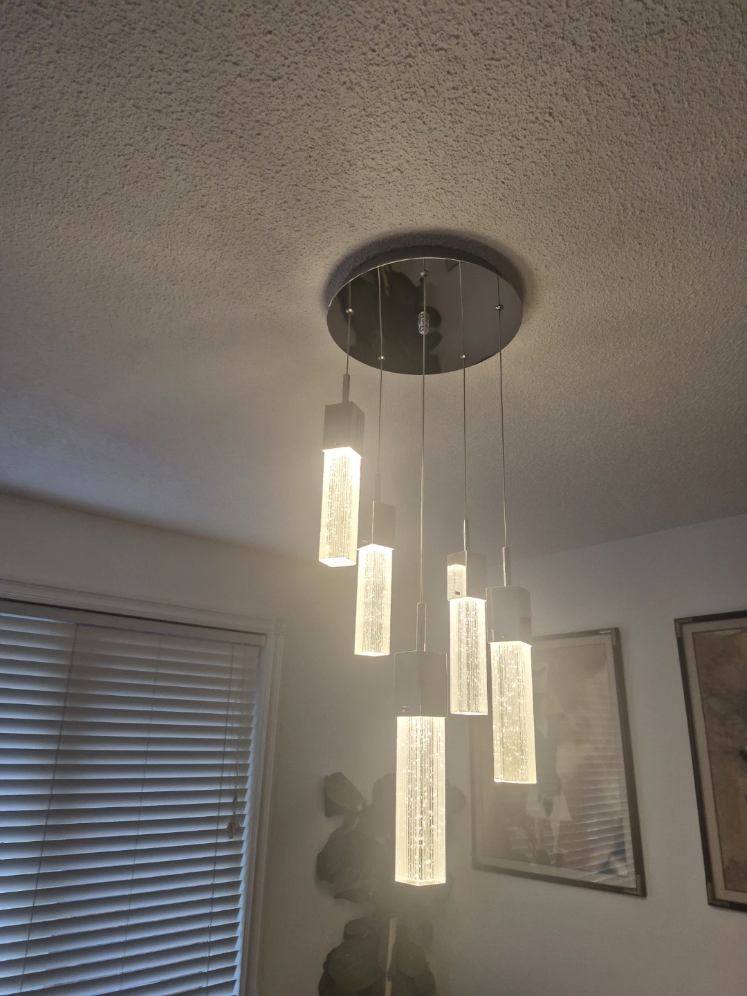 Modern chandelier