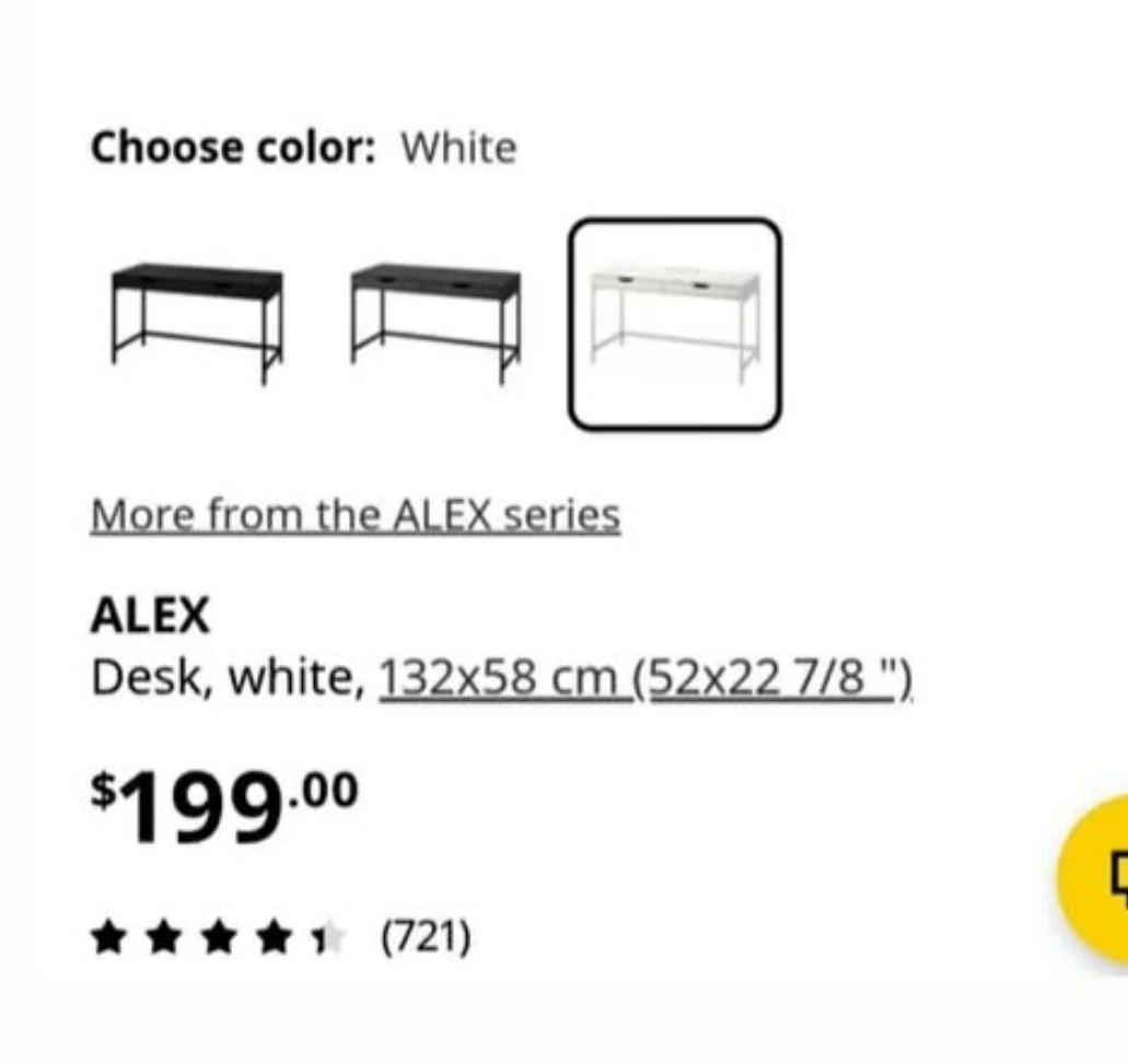 IKEA ALEX Desk - photo 2