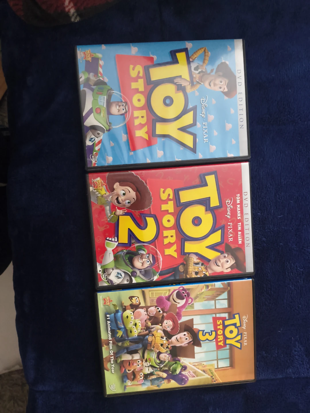Toy Story DVD Set - Movies 1, 2, and 3
