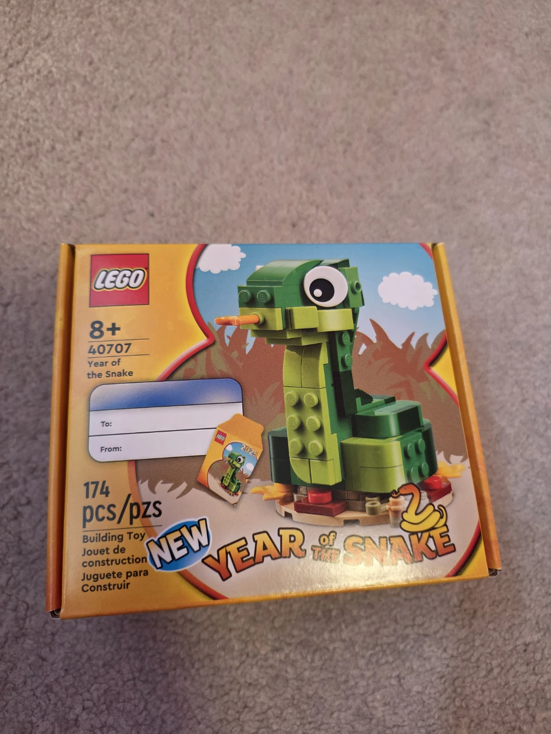LEGO 40707 Year of the Snake Building Toy