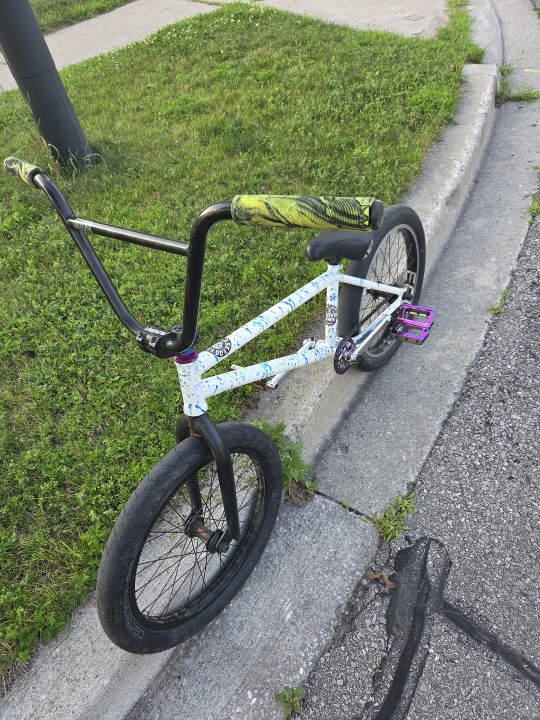 Custom haro bmx bike and custom radio darko bmx - photo 3