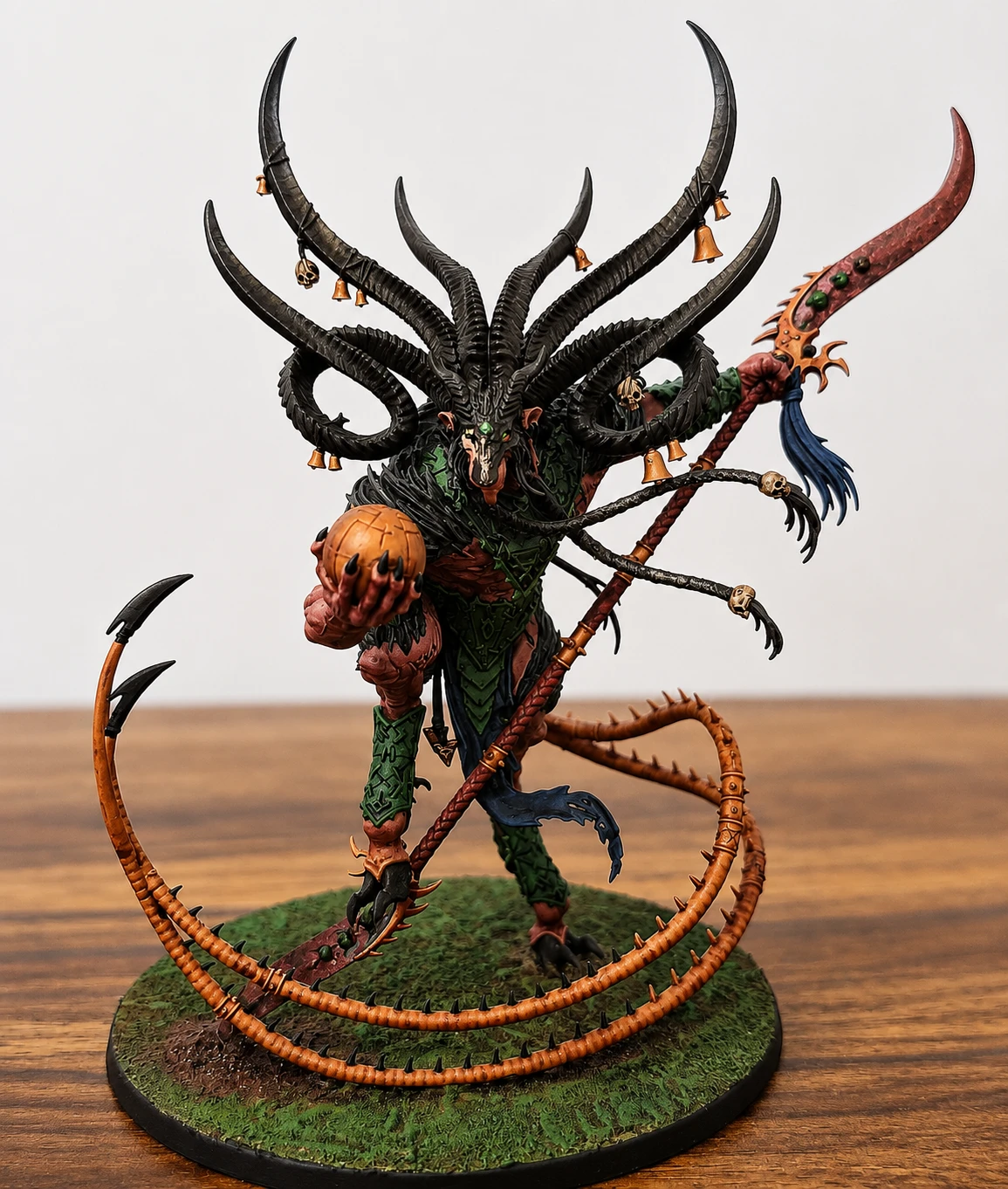 Verminlord - Hand-Painted warhammer Miniature Figure