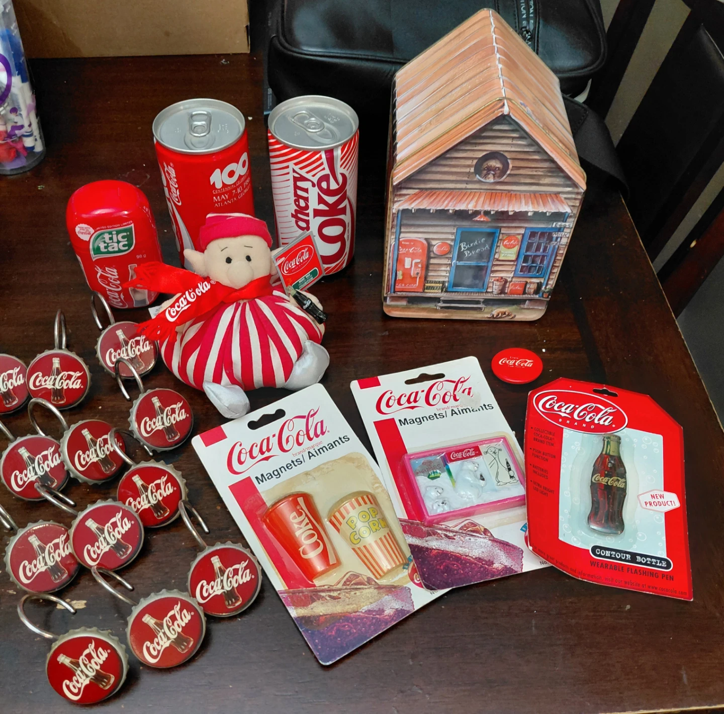 Vintage Coca-Cola Collectibles Lot (1980s/90s Nostalgia Items) - photo 5