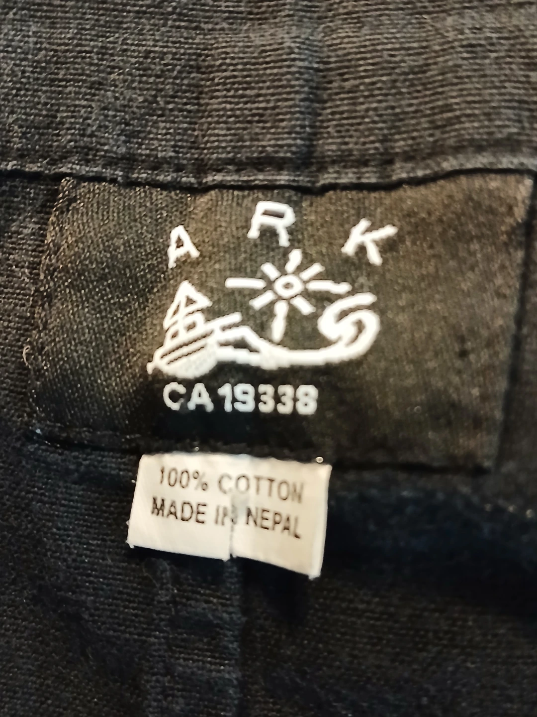 ARK 100% Cotton Embroidered Wrap Pants. Location ⬇️ - photo 3