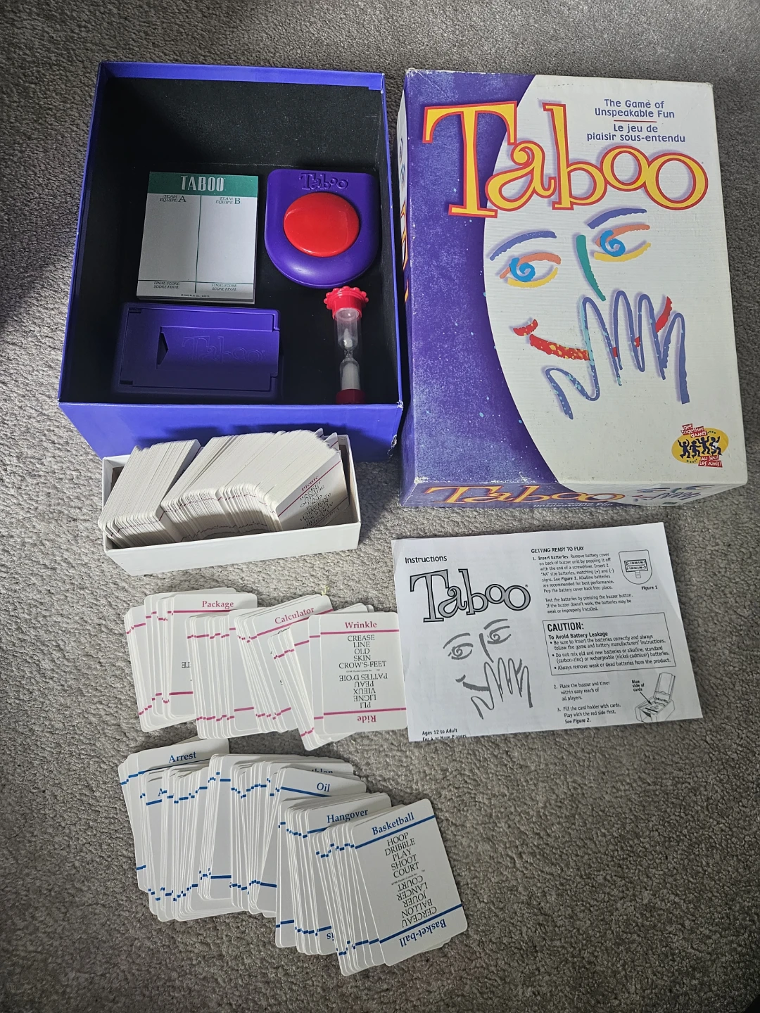 Taboo Party Game