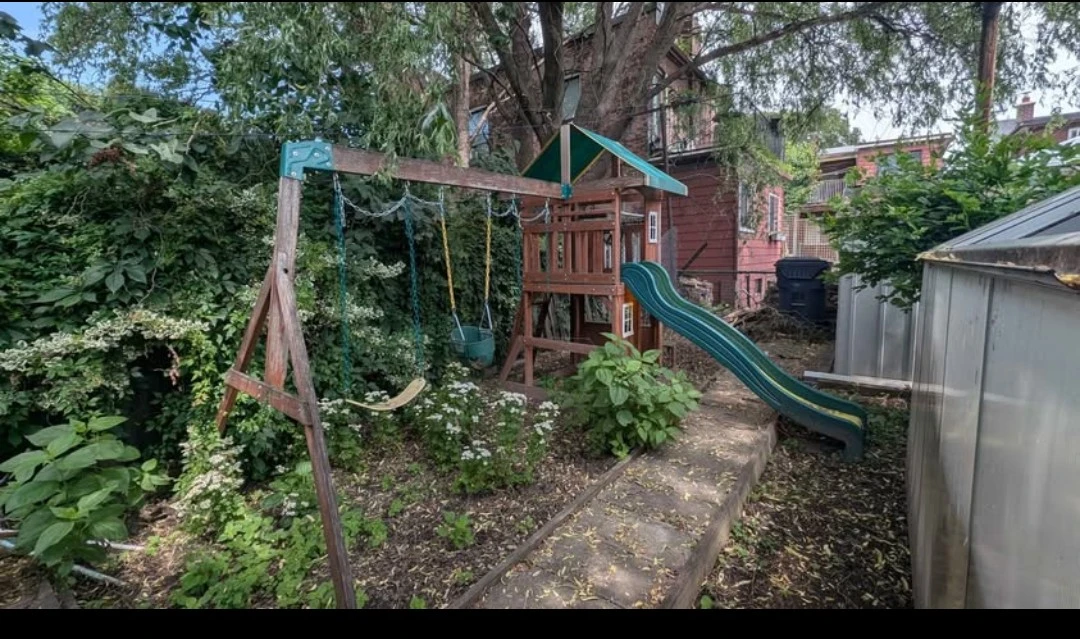 Wooden Playground with Slide and Swings - photo 2