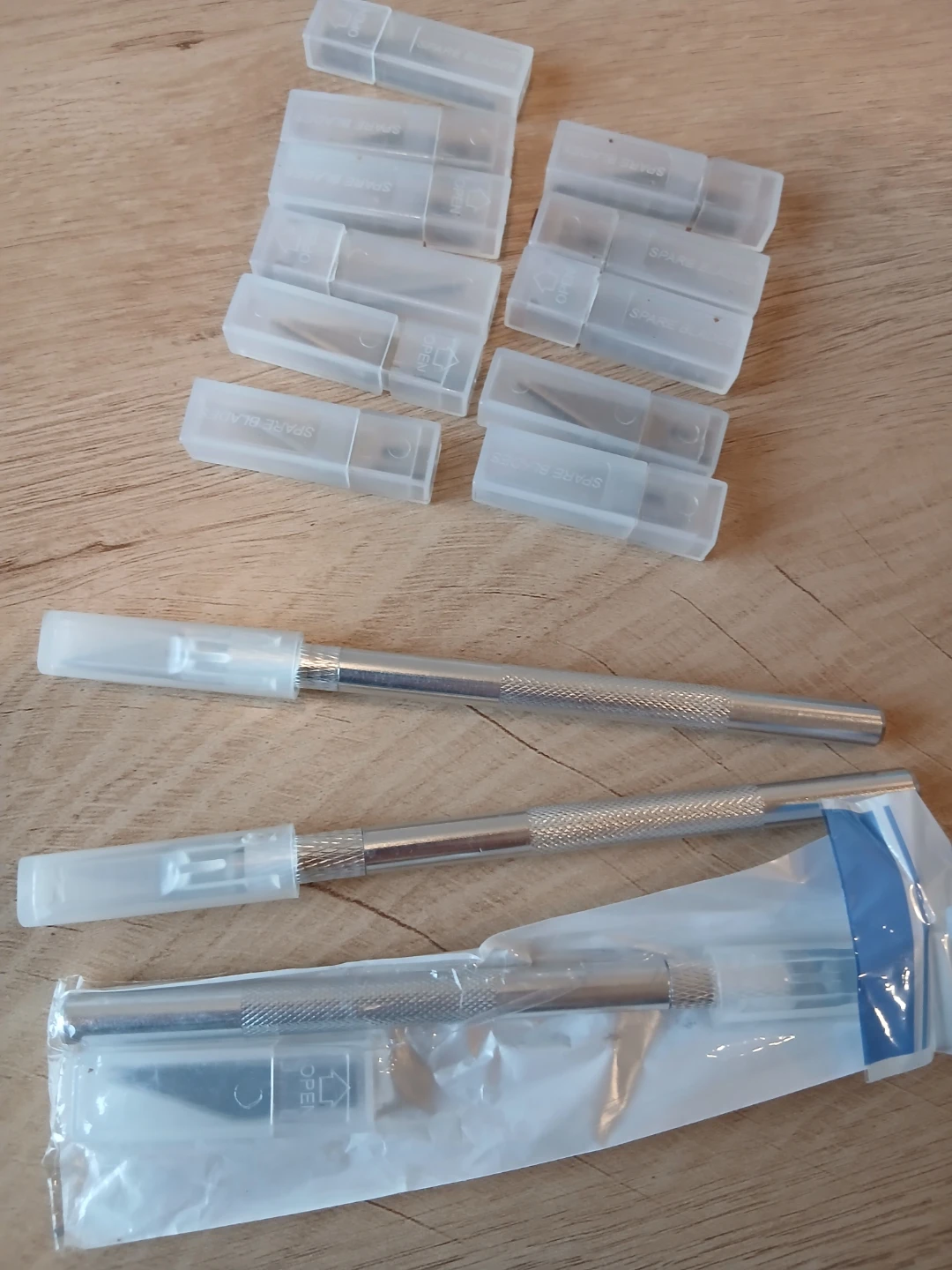 Hobby Craft Knife Set with Spare Blades