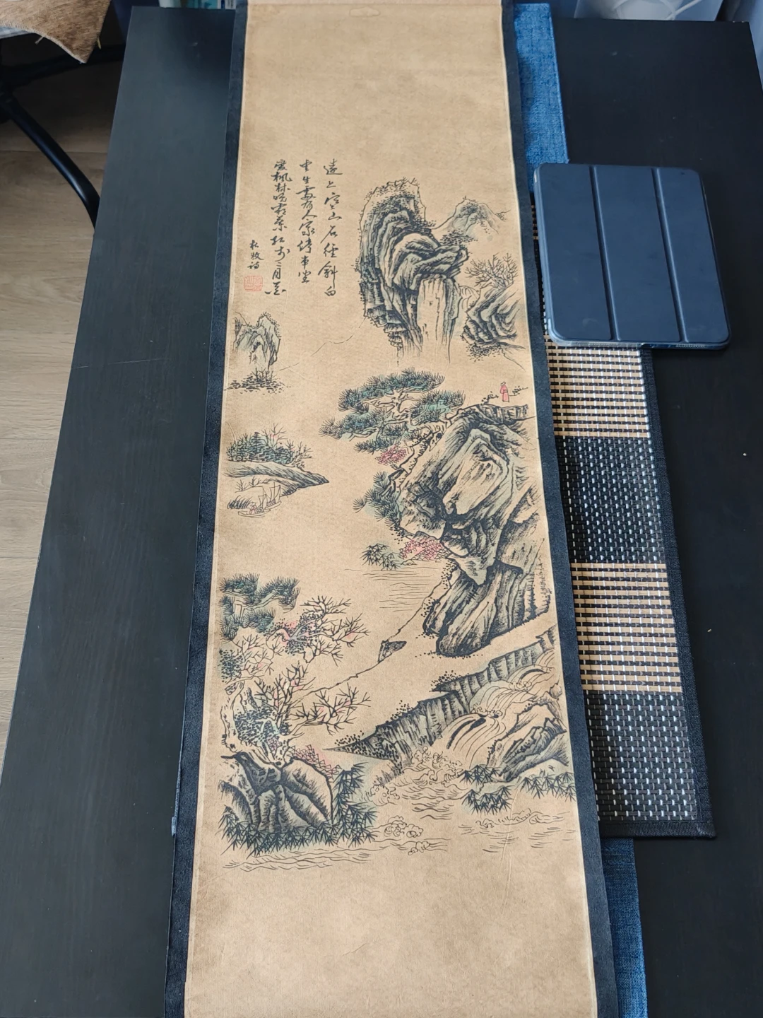 Chinese Style Landscape Hanging Scroll - photo 3