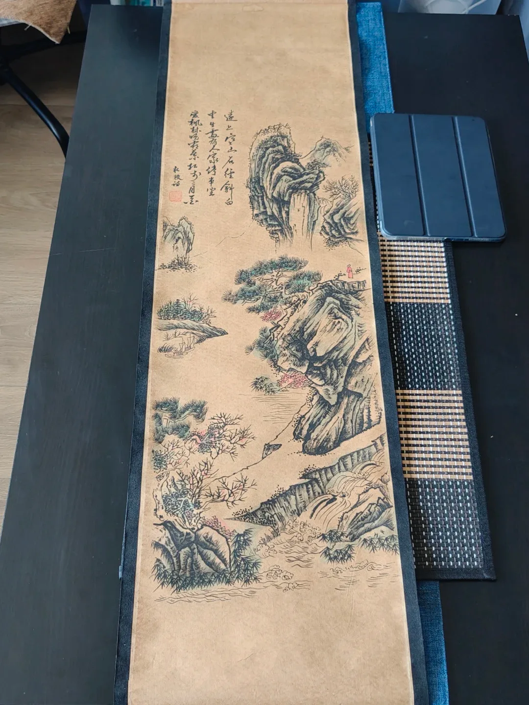 Chinese Style Landscape Hanging Scroll - photo 3