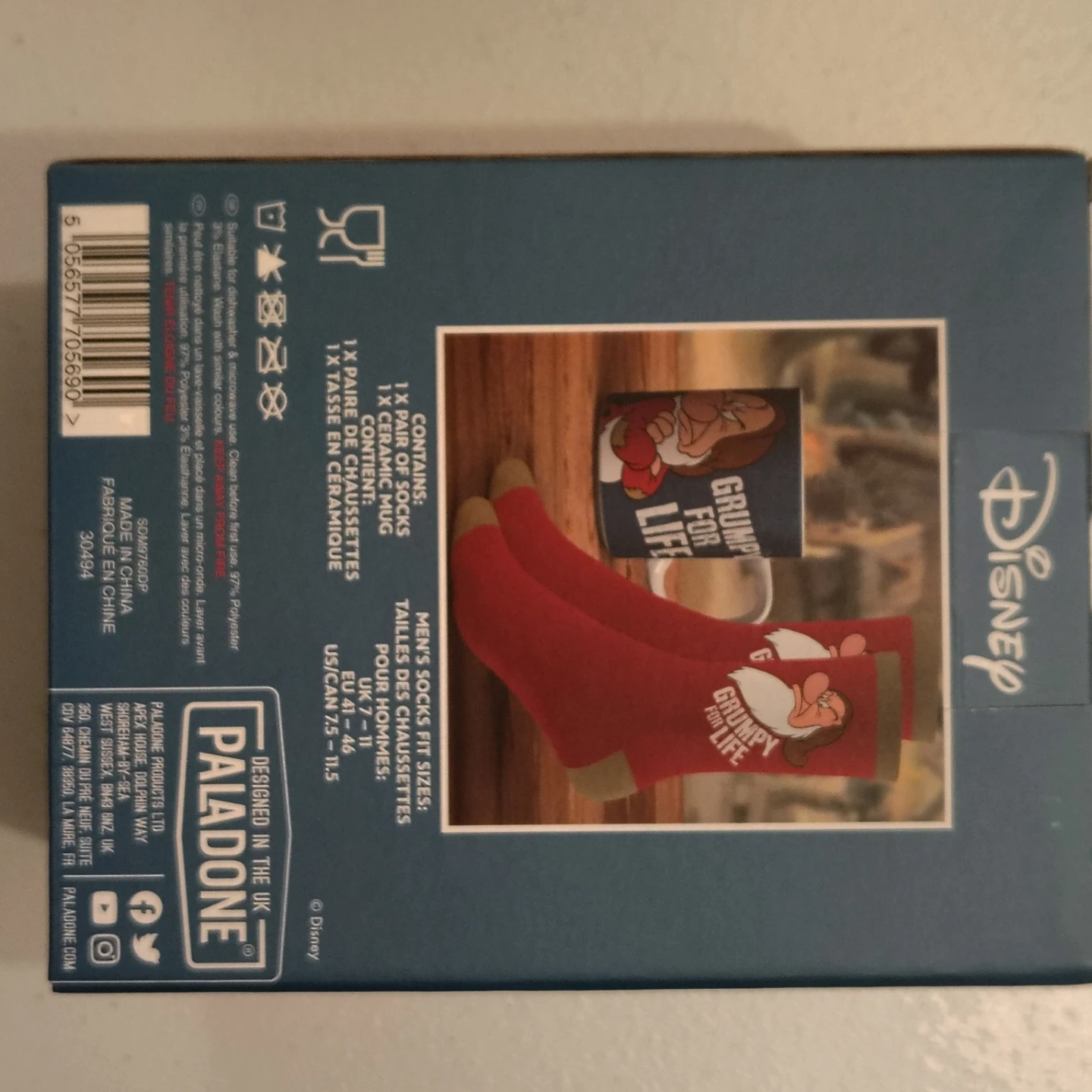 Disney Grumpy Mug and Socks Set - photo 2
