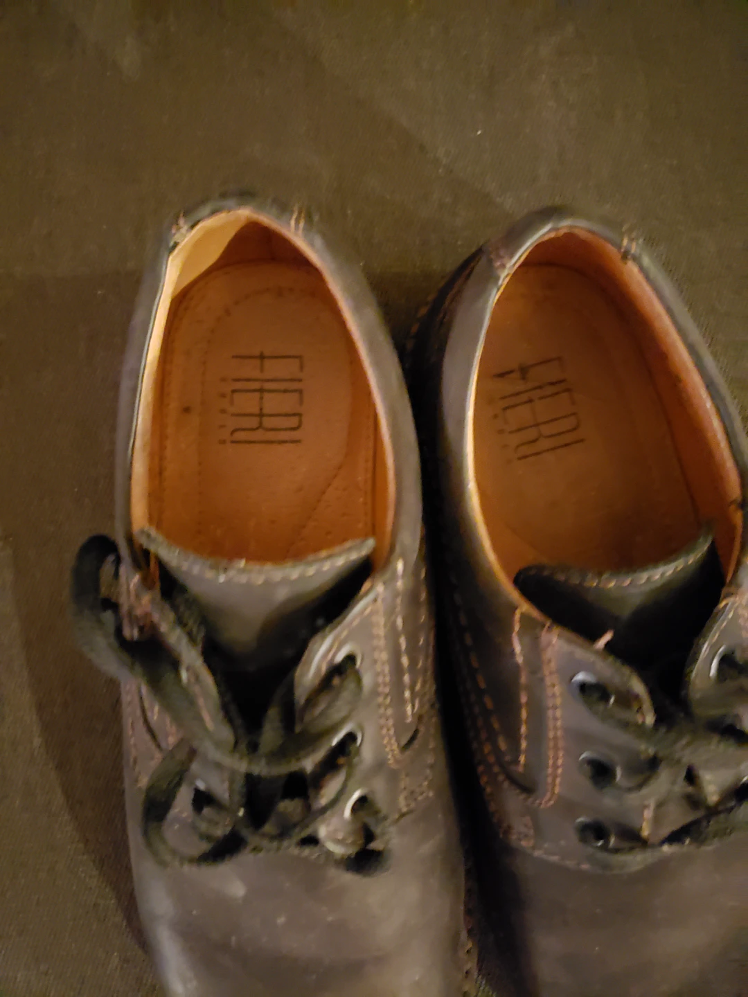 FIERI Brown Leather Dress Shoes - photo 2