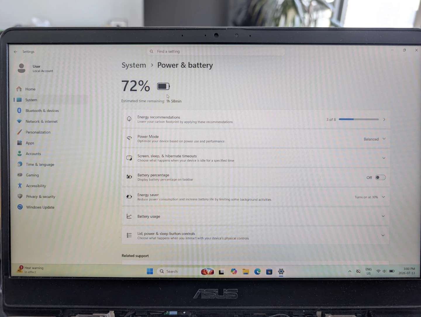 ASUS ZenBook UX430UNR — 16GB RAM / 512GB SSD / Dedicated GPU - photo 2