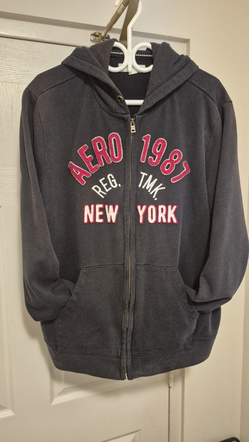 AERO 1987 New York Zip-Up Hoodie