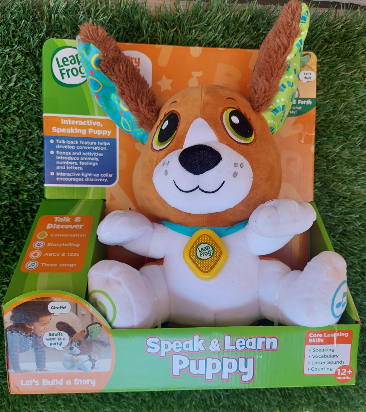 New - Leap Frog Speak & Learn Puppy Interactive Toy