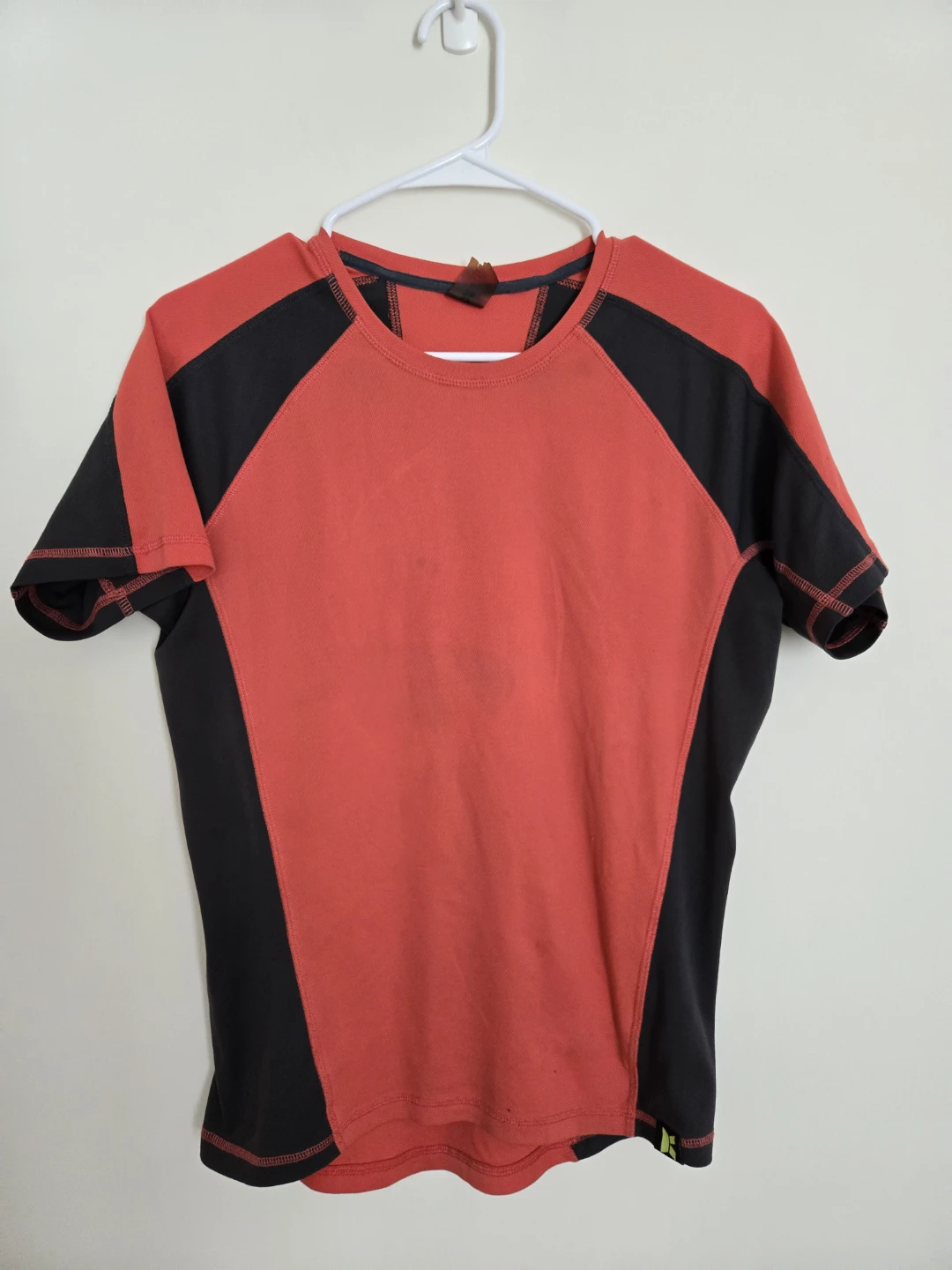 Red and Black Athletic T-Shirt