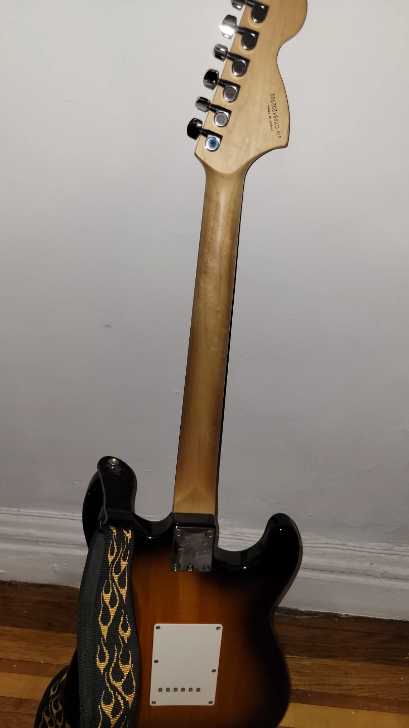 Lefty Squier Strat Electric Guitar - photo 5