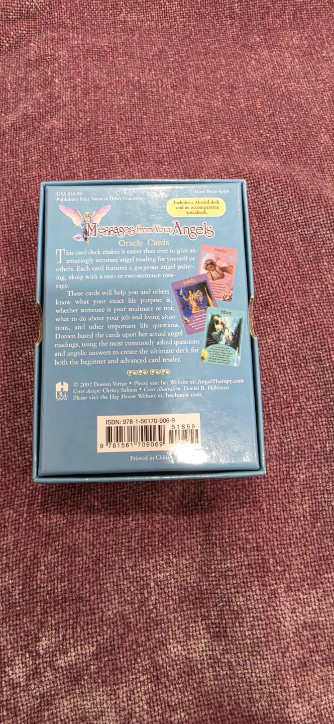 Messages from Your Angels Oracle Cards Deck - photo 2