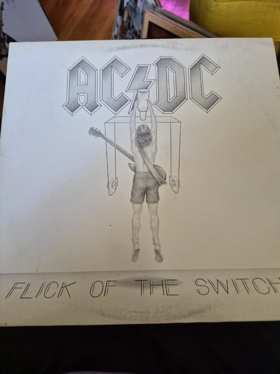 AC/DC Flick of the Switch Vinyl Record