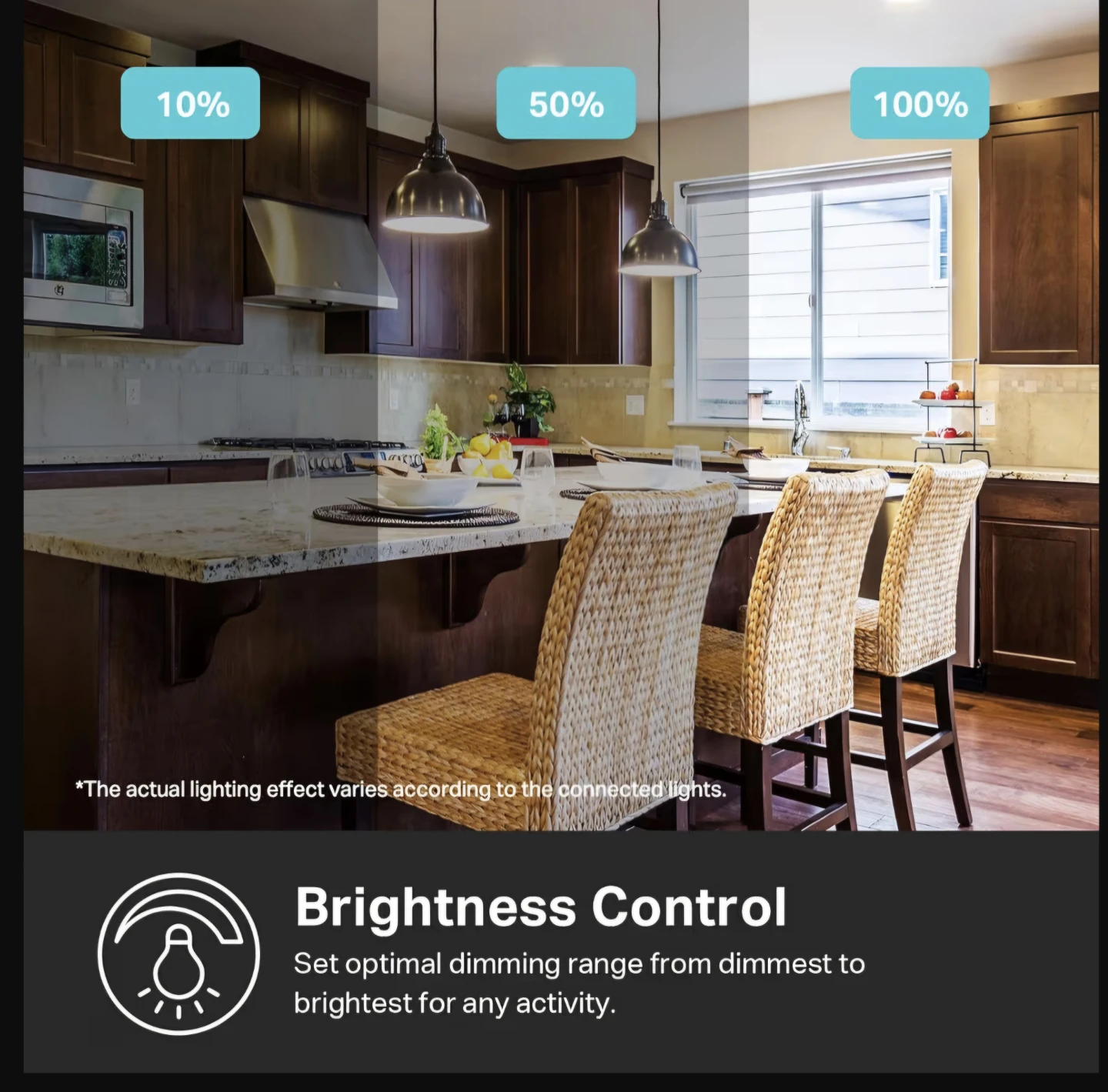 Kasa Smart Dimmer Switch 2-Gang HS220-2 - photo 4
