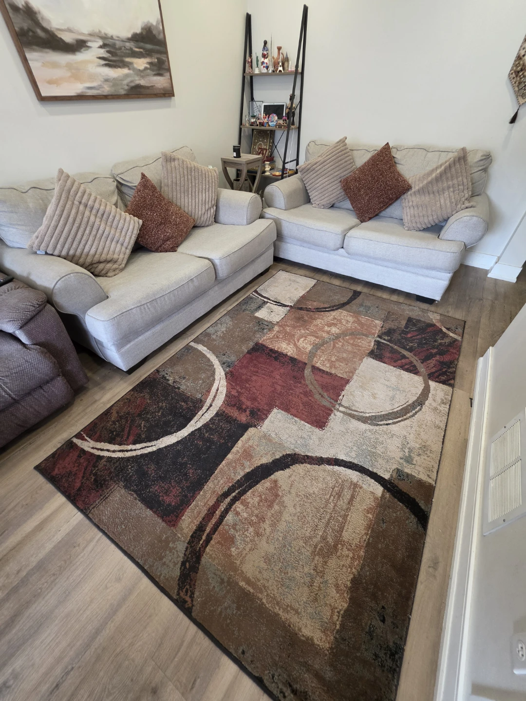 Modern Abstract geometric Area Rug - photo 3