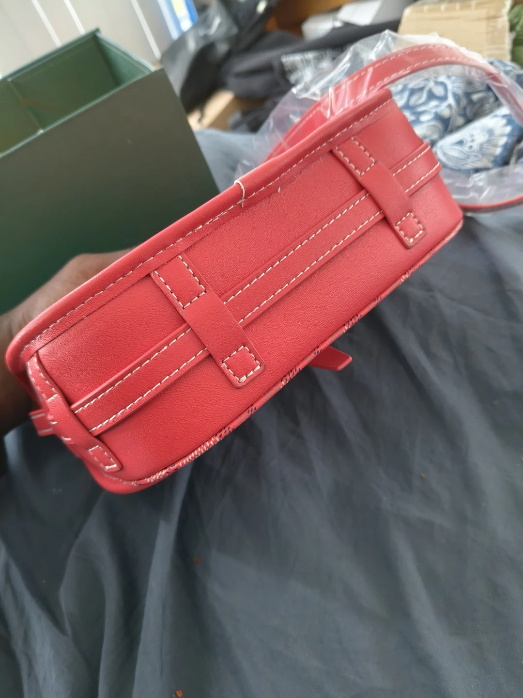 Goyard Red Clutch/Bag - photo 4