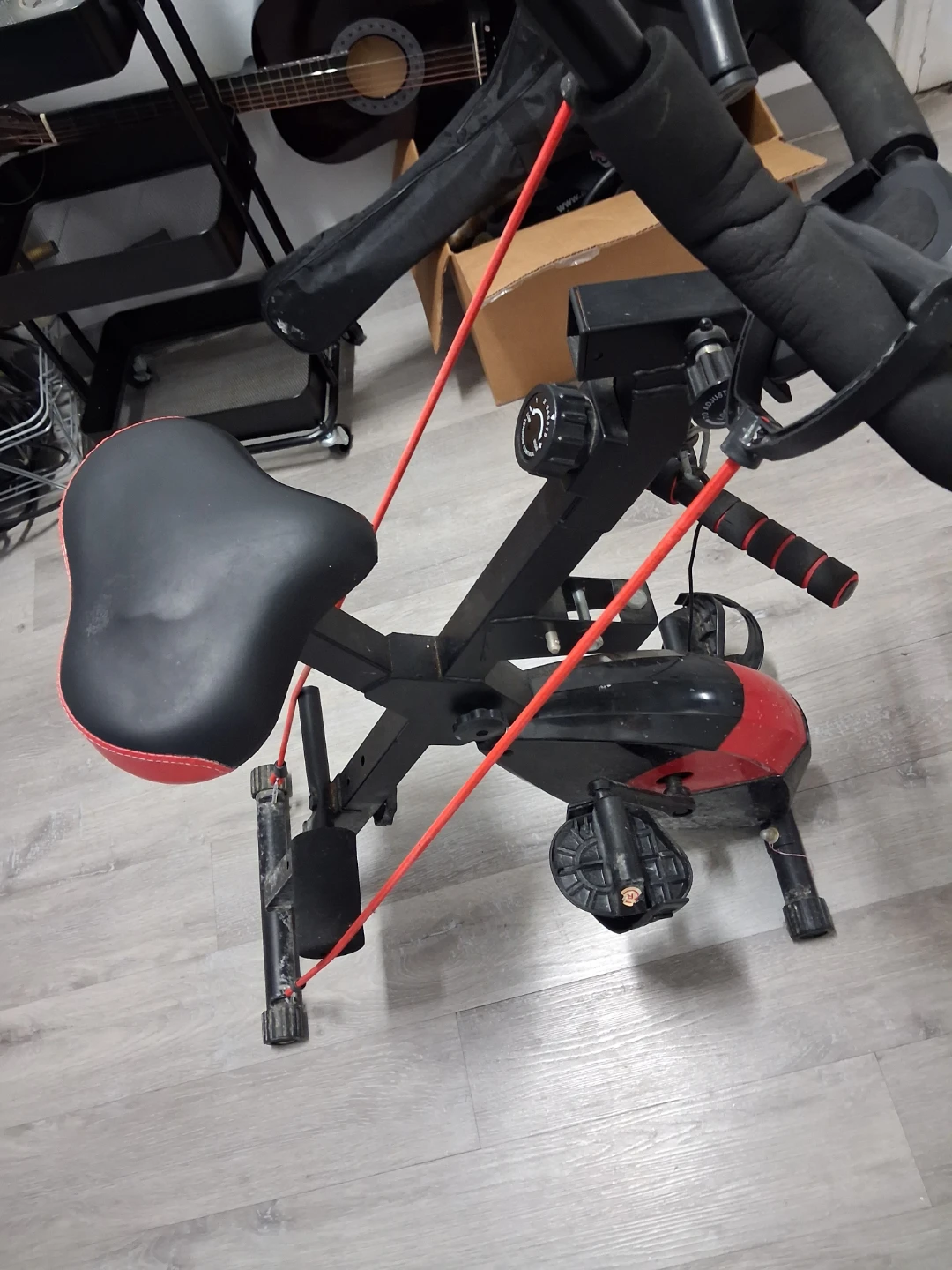 Stationary Exercise Bike with Tension Control - photo 4