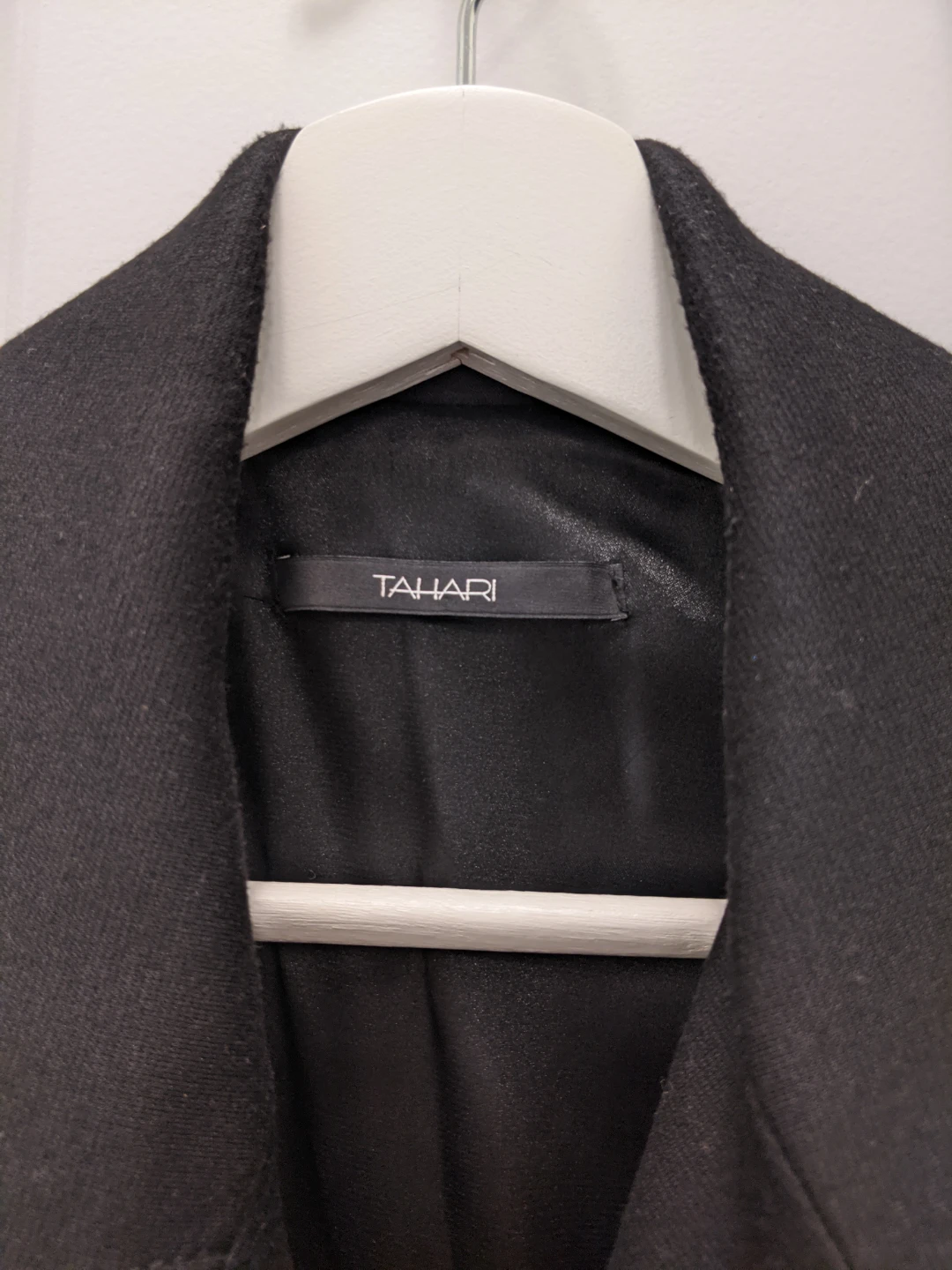 Tahari Black Asymmetric Zip Moto Jacket - photo 3