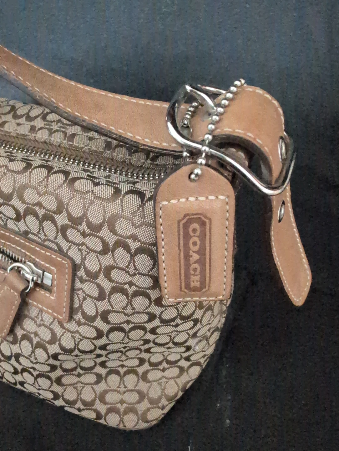Coach Signature C Monogram Shoulder Bag - photo 2