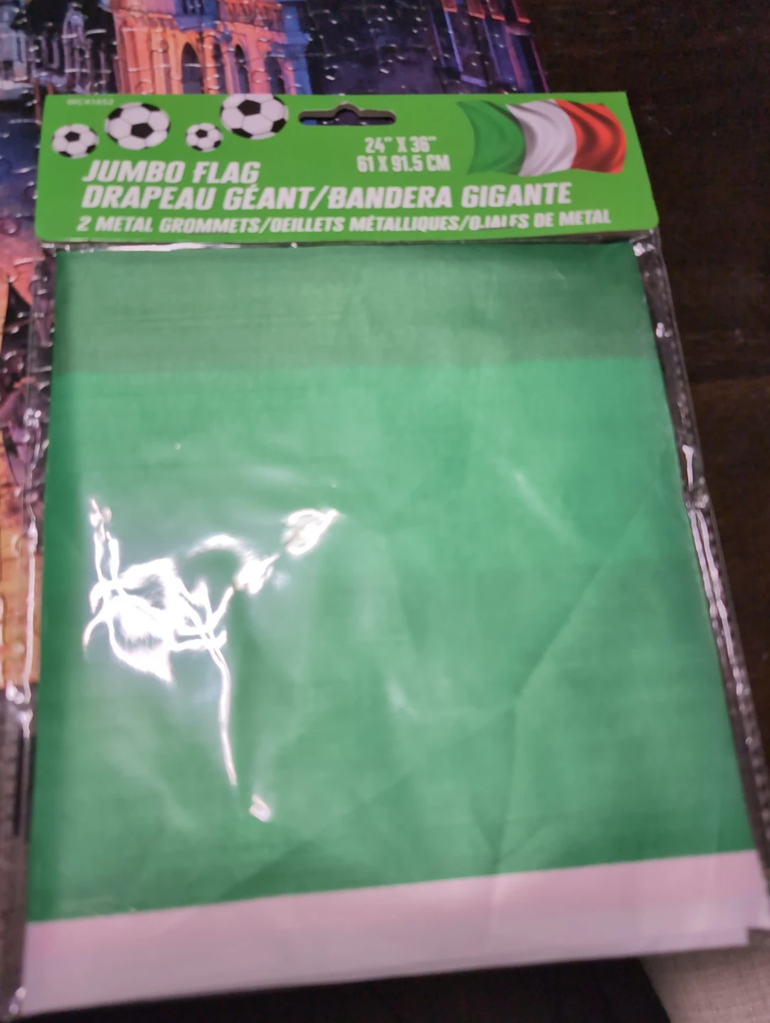 Jumbo Flag Italy  24" x 36"