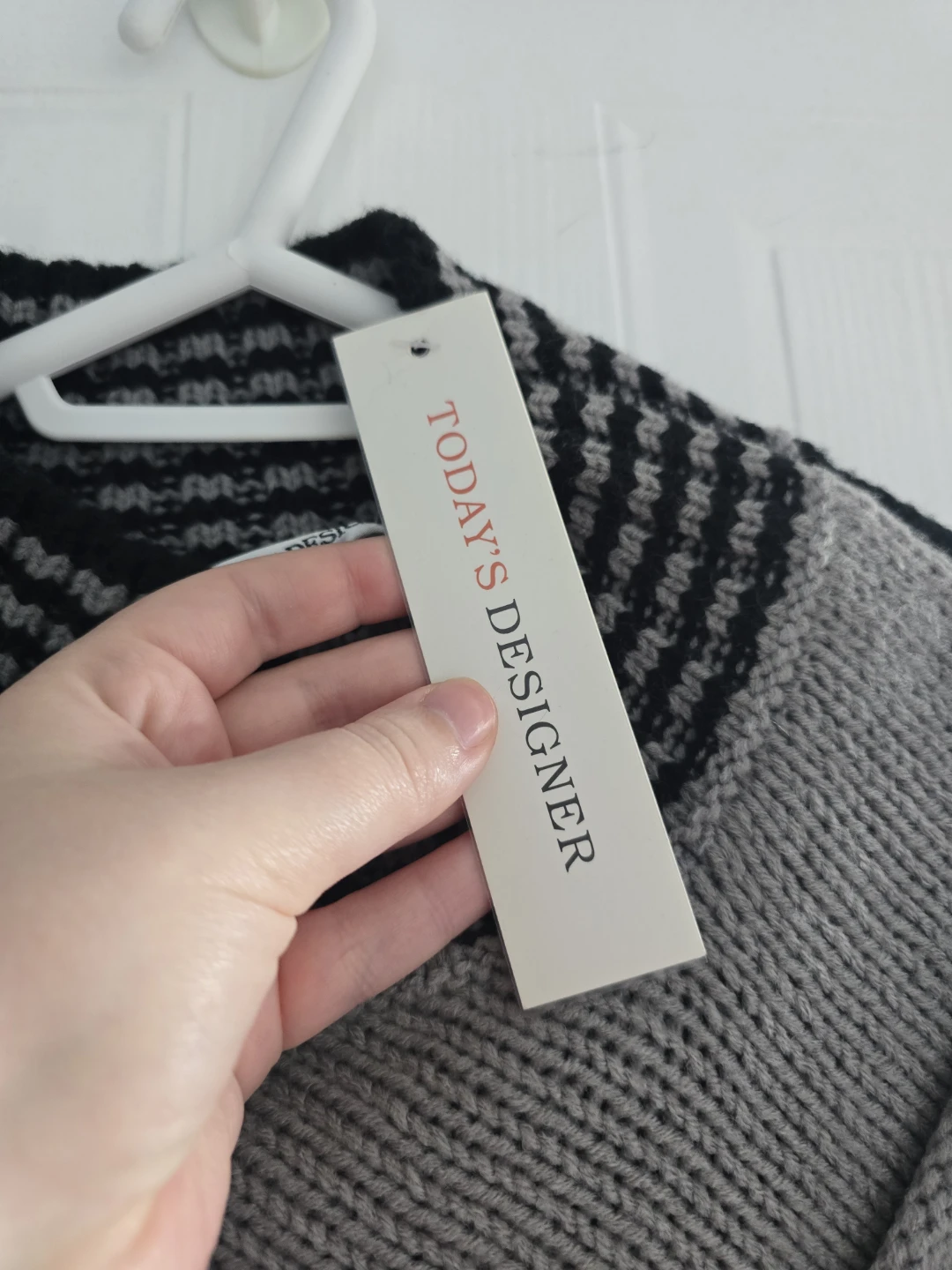 Today's Designer Poncho L/XL Black Grey - photo 3