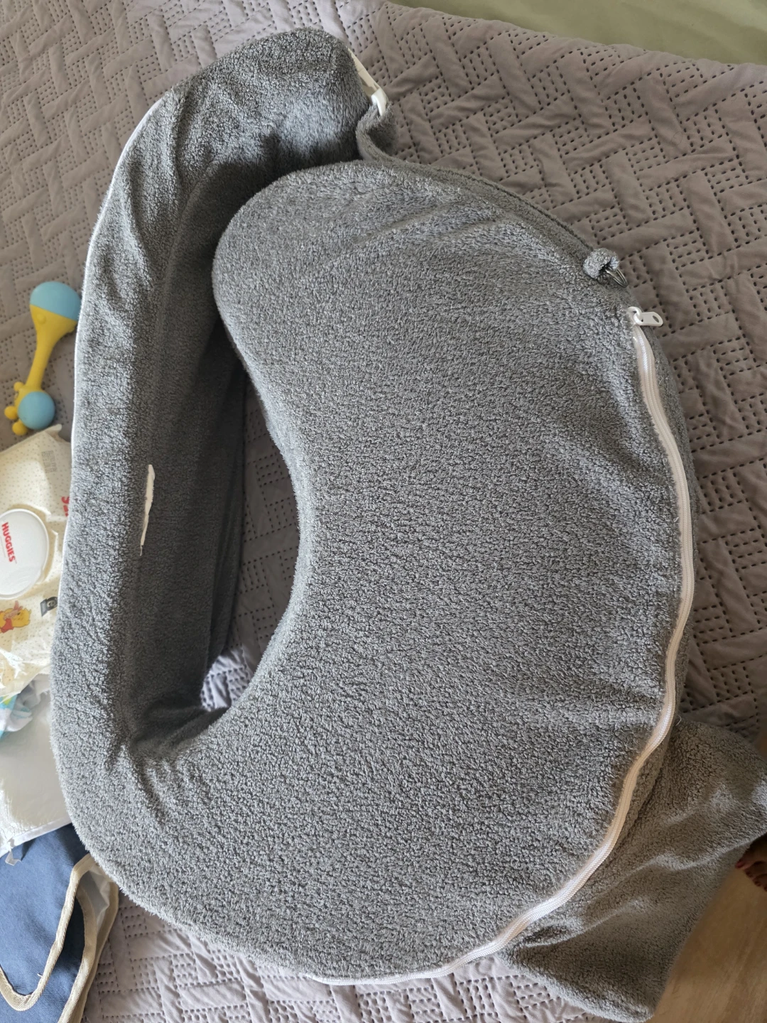 Grey Nursing Pillow - photo 2