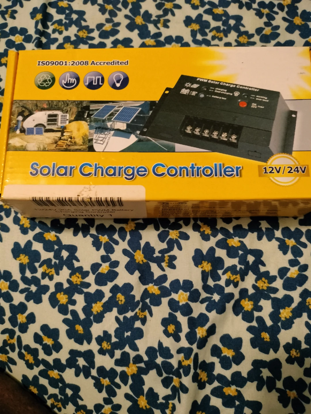 PWM Solar Charge Controller 12V/24V