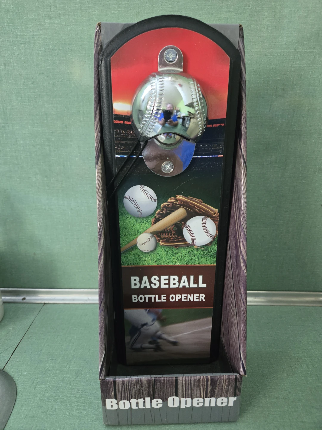 Baseball Bottle Opener