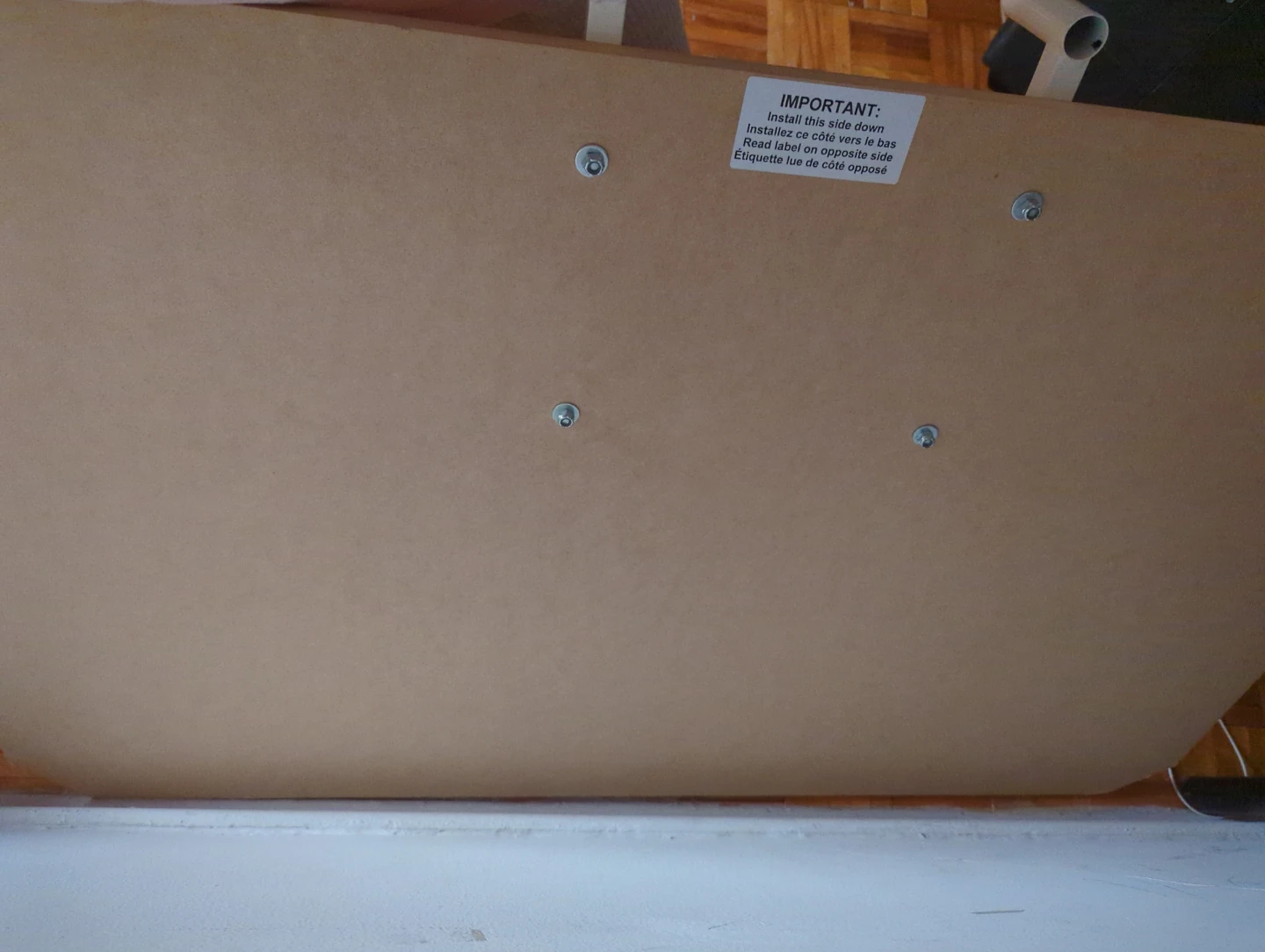 Large Cork Board with Mounting Brackets - photo 3