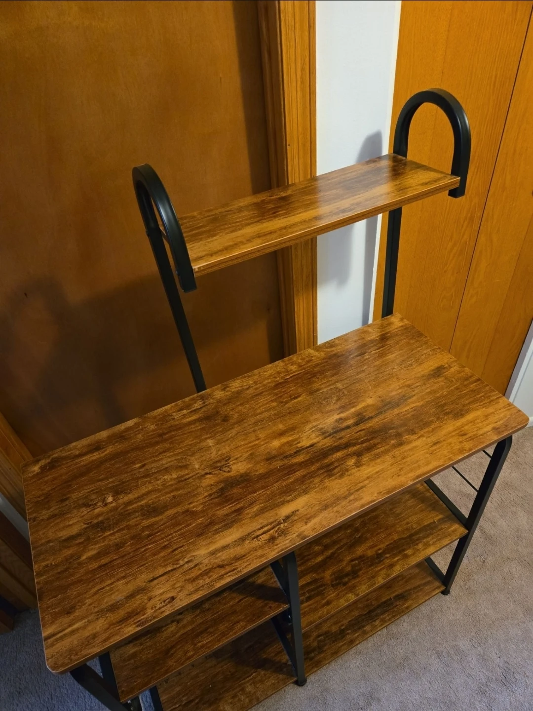 Wood Grain Bakers Rack - photo 4