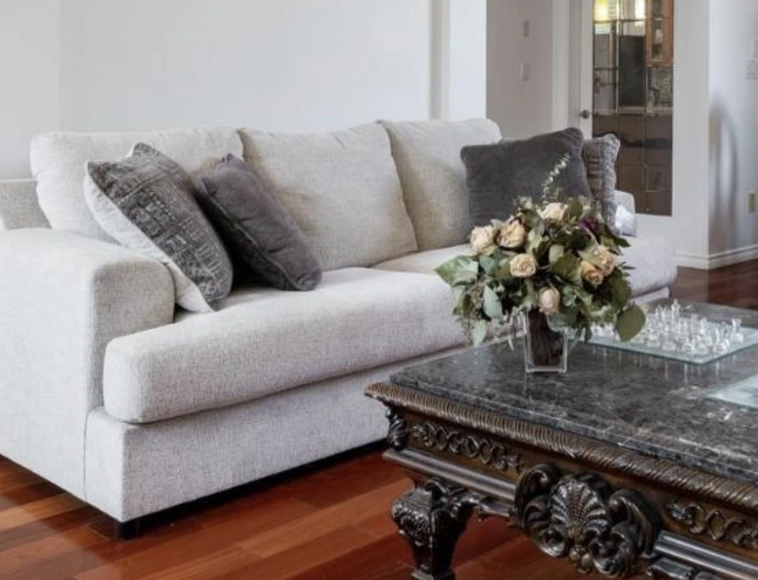 Light Grey Sofa and Loveseat Set - photo 2