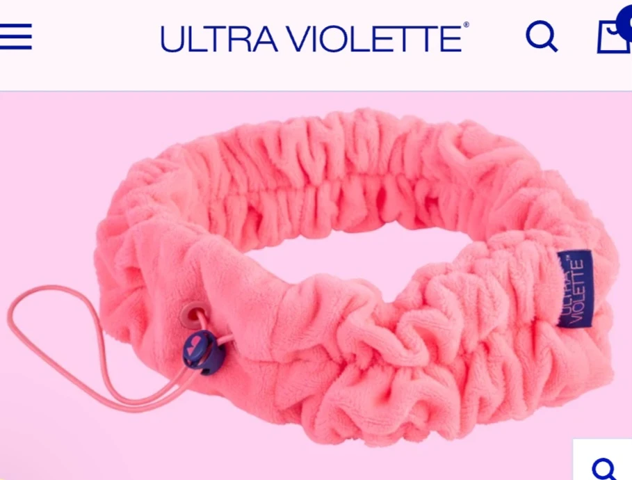 Pink Plush Headband - photo 2