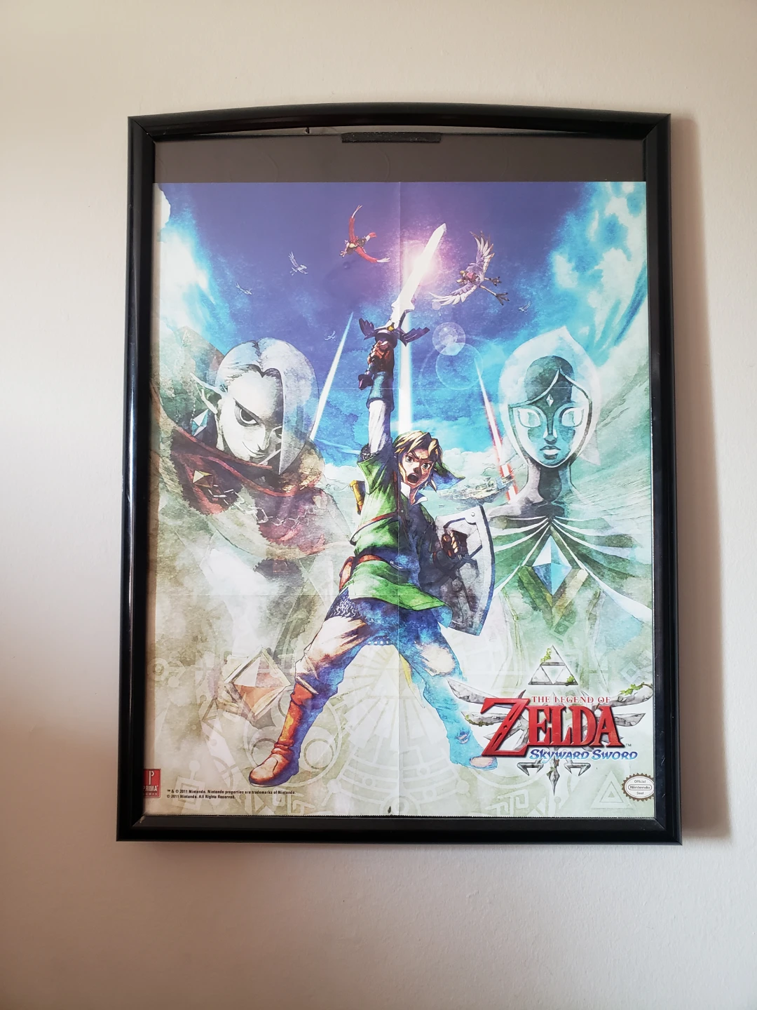 The Legend of Zelda Skyward Sword Framed Poster