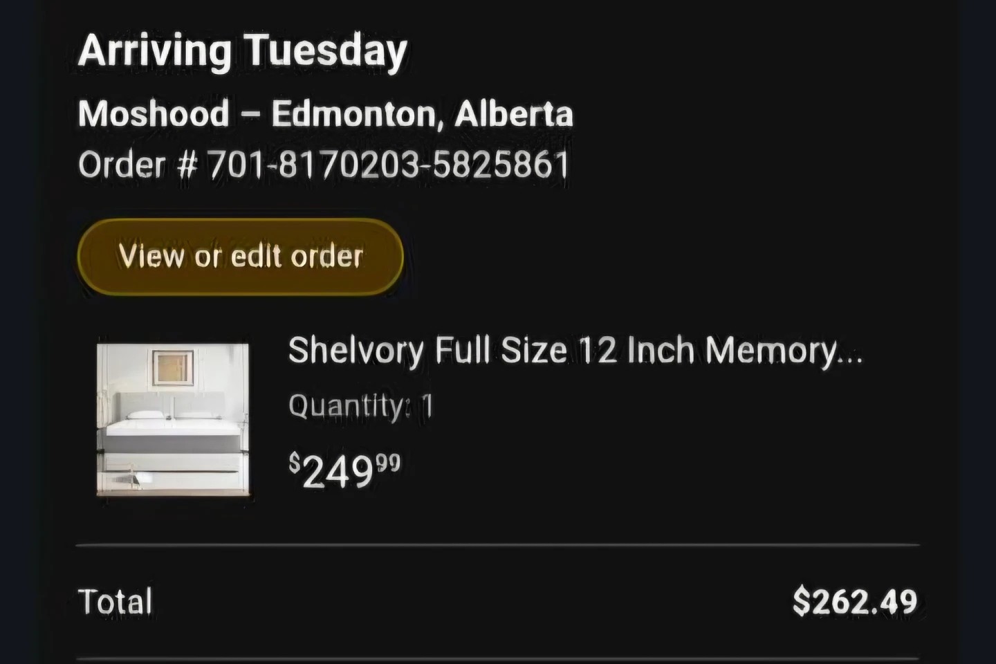 Twin memory foam mattress - photo 3