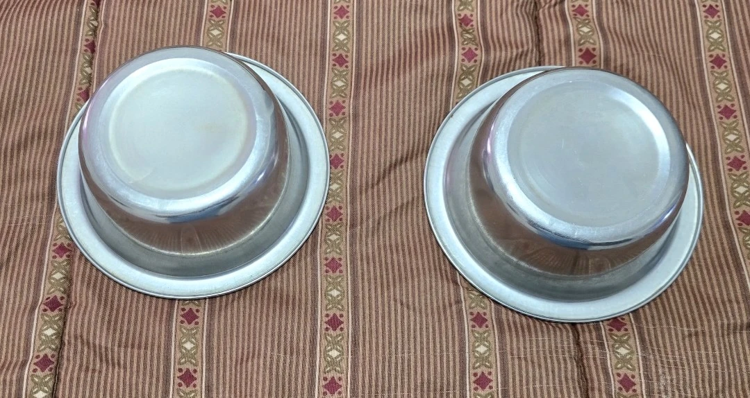 EveryYay Dining In Stainless Steel Double Diner for Dogs. - photo 3