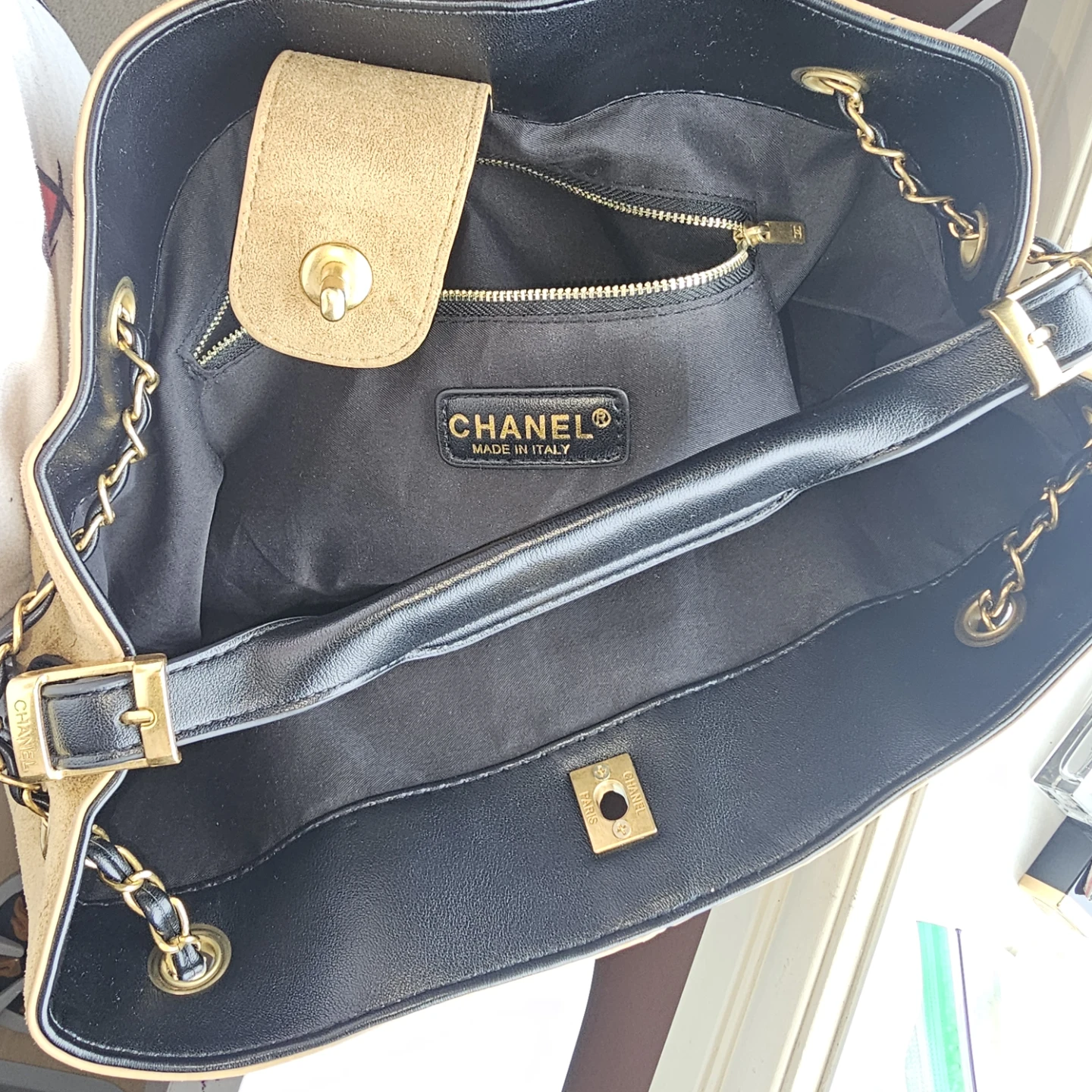 CHANEL Bucket Bag - Suede and Leather - photo 2